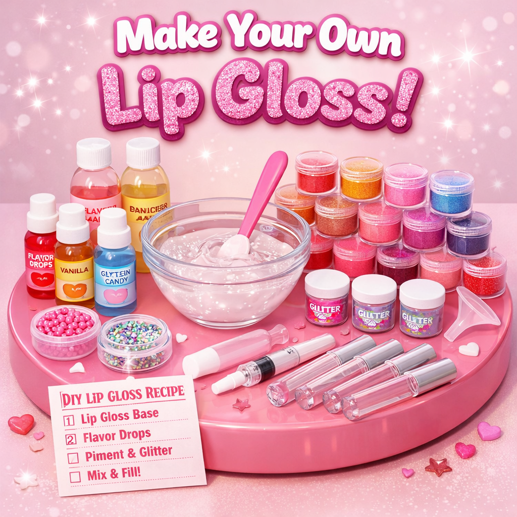 💄 Make Your Own Lip Gloss – $25 per person